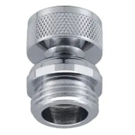 Neoperl Wasserhahnaufsatz Kugelgelenk 06310011 verchromt, IG 1/2"xAG 1/2", für Brausen