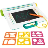 Mattel Fisher-Price Lern- und Zeichenbrett, Schreiben und Zeichnen ohne Verwischen Tablet mit LCD-Bildschirm für Kinder