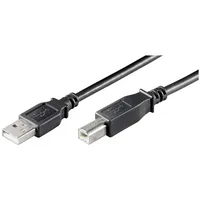 goobay USB-A auf USB-B 1,8 m Schwarz