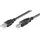 goobay USB-A auf USB-B 1,8 m Schwarz