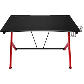 Nitro Concepts D12 Gaming Desk schwarz / rot