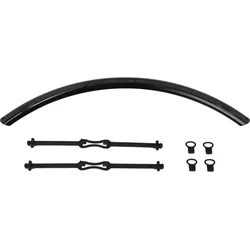 Ortlieb Quick-rack Mudguard 72mm black