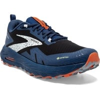 Brooks Cascadia 17 GTX Black/Blue/Firecracker, 45