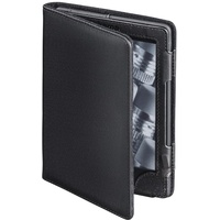 Hama eBook-Case Arezzo für Kindle WiFi/Paperwhite und Kobo Touch/Glo zum klappen, Schutzhülle aufklappbar) schwarz, Für Displaygröße: 15.24 cm (6'')