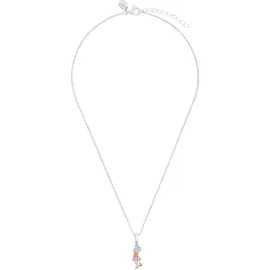 Prinzessin Lillifee Lillifee Kette mit Anhänger Lillifee-Motiv orange/rosa/silber Silber