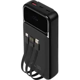 RivaCase® Rivacase VA2221, Externer Akku Lithium Polymer 20000 mAh, Schwarz