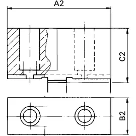 Röhm Dreibacken Satz D6350 AB 3-tlg. 315 mm 107638