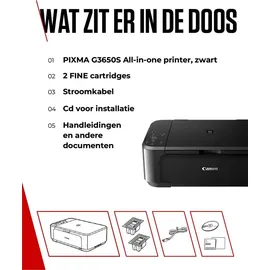 Canon PIXMA MG3650S schwarz