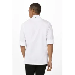 Chef Works® HARTFORD Kochjacke der Essential & Urban Collection - COOL VENTTM, Reißverschluß, Weiß, Gr. 3XL