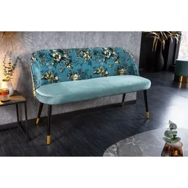 Riess-Ambiente Sitzbank PRÊT-À-PORTER türkis 110 x 40 x 48 cm