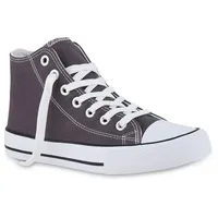 Stiefelparadies Herren Sneaker High in Dunkelgrau,