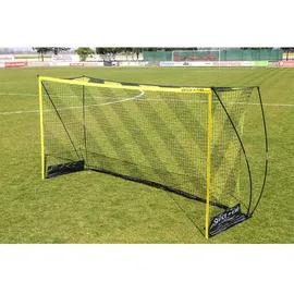powershot Fußballtor Schwarz/Gelb 400 x 150 cm