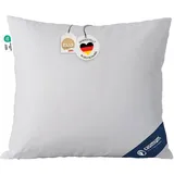 casimum Gänsedaunenkissen FIRST CLASS 80 x 80 cm Weiß