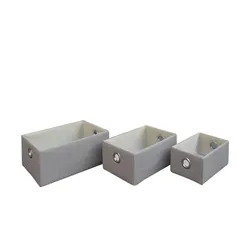 Korbset 3-teilig  Betis , beige , Papier