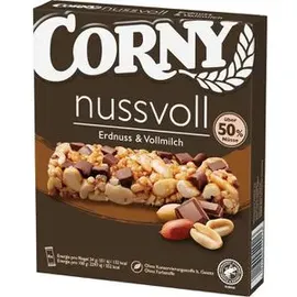 CORNY nussvoll Erdnuss & Vollmilch, 4ST 96G