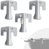 FENNEK Universal Abstandshalter 4er Set für Feuerplatten | Für Feuertonne, Feuerschale & Kugelgrill | Perfekter Abstand zur Wärmequelle | Made in Germany