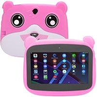 Kinder Tablet 7 Zoll 5G WiFi 2 GB 32 GB Kleinkind Tablet für Android 10 Augenschutz EU Stecker (Rosa)