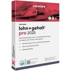 Lexware lohn+gehalt pro 2025 Jahresversion 365-Tage