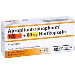 APREPITANT-ratiopharm 125 mg/80 mg Hartkapseln 3 St