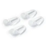 Prym 526301 Innenlaufrollen mit Faltenhaken 8 mm weiß