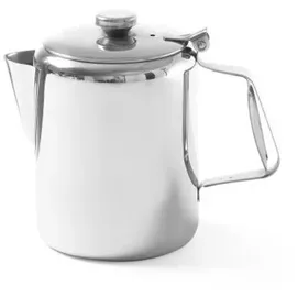 HENDI Kaffee-/Teekanne, mit Klappdeckel, 0,6L, ø97x(H)142mm,