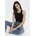 ORANGE Ripptanktop Premium Damenmode mit Mesh-Details XL 42