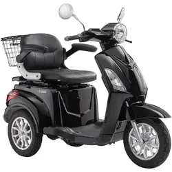 LuXXon Elektromobil »E3800«, max. 20 km/h, Reichweite: 65 km, schwarz