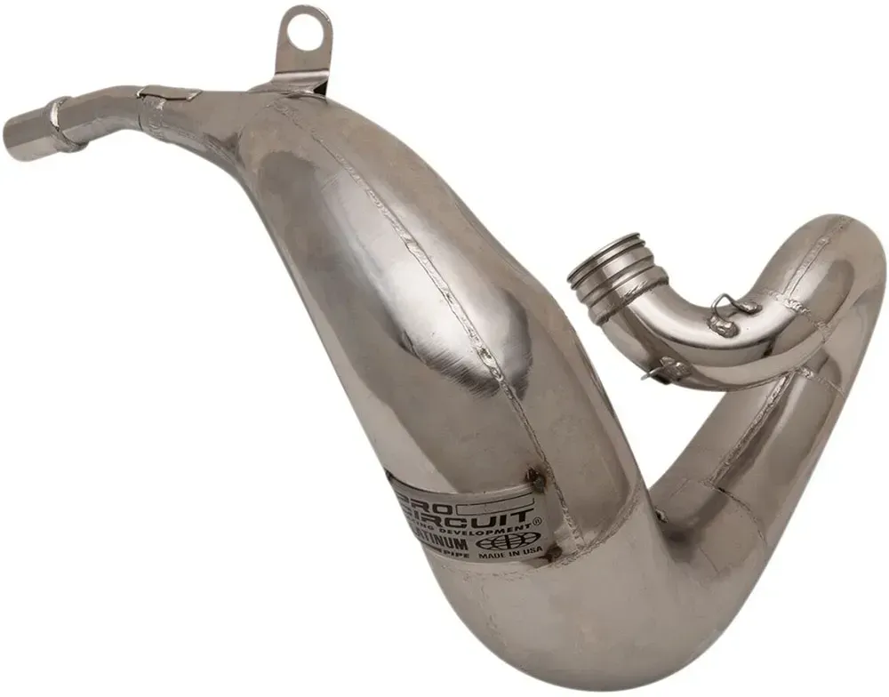 Pro Circuit Platinum Husqvarna Nicht Homologierter Krümmer - Silver - One Size