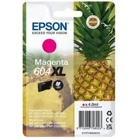 Epson 604XL Ananas magenta + Alarm