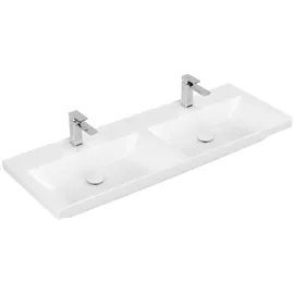 Villeroy & Boch Subway 3.0 Doppelwaschtisch 130 x 47 cm 4A71D1RW