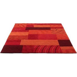 THEKO Domas , rot, , Wolle, , Maße (cm): B: 250 H: 1,2
