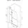 Buylando Glaswerk Westfalen – 100x140 cm Badewannenaufsatz (h)