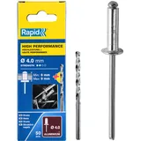 Rapid Blindnieten Aluminium Ø 4 mm 50 Stück