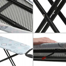 Kadax Bügelbrett, 120x38 cm klappbarer Bügeltisch, - KADAX