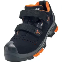 Uvex Sicherheitssandalen S1P SRC uvex 2 aus Mikrovelours, uvex xenova® Kunststoffkappe, Weite 11, Größe 35