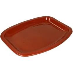 Servierplatte Ton 35x26cm - 99525