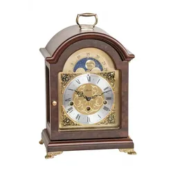 Hermle -Tischuhr Hermle Nussbaum- 23054-030340