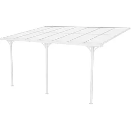 Westmann Terrassenüberdachung Bruce 435 x 300 cm weiß
