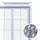 Wometo Faden-Vorhang Glitzer-Vorhang 90x245 - silber-silber glänzender Deko Schal transparent halbtransparent Weihnachten