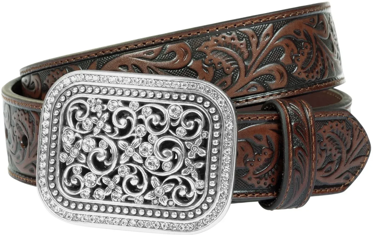 ARIAT Rhinestone Gürtel brown M