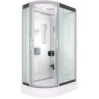 AcquaVapore Dampfdusche Sauna Dusche Duschkabine D60-70M3L-EC 120x80cm MIT 2K Scheiben Versiegelung