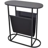 Loft42 Beistelltisch, Schwarz, Metall, 20x55x50 cm, Wohnzimmer, Wohnzimmertische, Couchtische