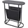 Loft42 Beistelltisch, Schwarz, Metall, 20x55x50 cm, Wohnzimmer, Wohnzimmertische, Couchtische