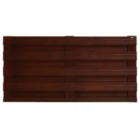 Andrewex Sichtschutzelement Goch 90 x 180 cm Braun Holz