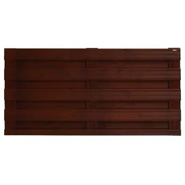 Andrewex Sichtschutzelement Goch 90 x 180 cm Braun Holz