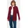 GOLDNER Kurzgröße Longstrickjacke dunkelrot 20