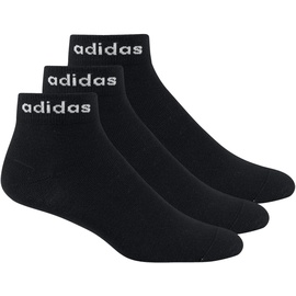 adidas Half Cushioned Ankle 3er Pack black/white 43-45