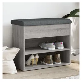 vidaXL Schuhbank 62 x 50 x 32 cm grau / grau