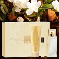 Avon Attraction Set für Sie Eau de Parfum + Körperlotion + Taschenspray