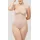 Ysabel Mora Shaping-Body YSABEL MORA, Damen, Gr. L, N-Gr, beige, Single Jersey, Obermaterial: 86% Baumwolle, 14% Elasthan, eng, Bodys, mittlerer Form-Effekt, atmungsaktiv, Baumwollmix, elastisch